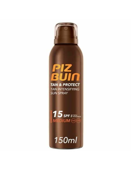 Tanning Spray Tan & Protect Medium Piz Buin Tan Protect Intensifying Spf 15 Spf 15 (150 ml)