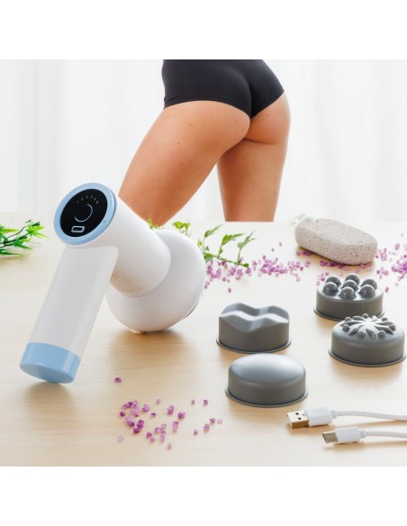 6-in-1 Rechargeable Anti-Cellulite Massage Gun CellyGun InnovaGoods