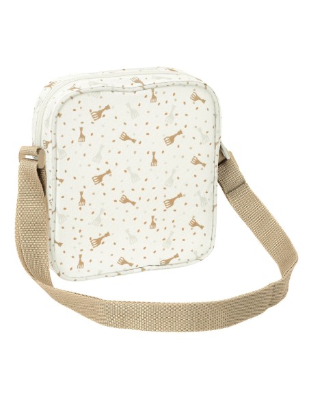 Shoulder Bag Sophie la Girafe Beige 16 x 18 x 4 cm