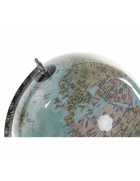 Globe DKD Home Decor Blue Paper Iron Plastic 33 x 30 x 41 cm