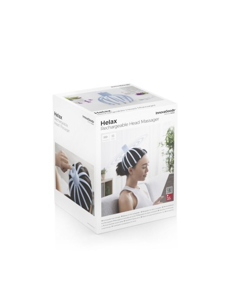 Massager with Rechargeable Head Helax InnovaGoods