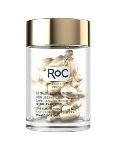 Facial Serum Roc Line Smoothing Retinol Night 30 Capsules