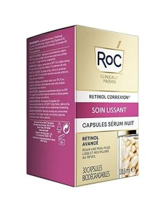 Facial Serum Roc Line Smoothing Retinol Night 30 Capsules 2