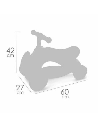 Tricycle Decuevas Coco Light grey 60 x 27 x 42 cm