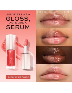 Gloss Lancôme IDÔLE MAKE-UP Orange Nº 16-Pinky Promise 9 ml 2