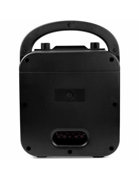 Bluetooth Speaker with Karaoke Microphone RockJam Disco Light RJPS150-BK