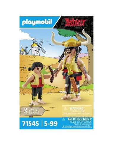 Playset Playmobil Asterix 71545 8 Pieces