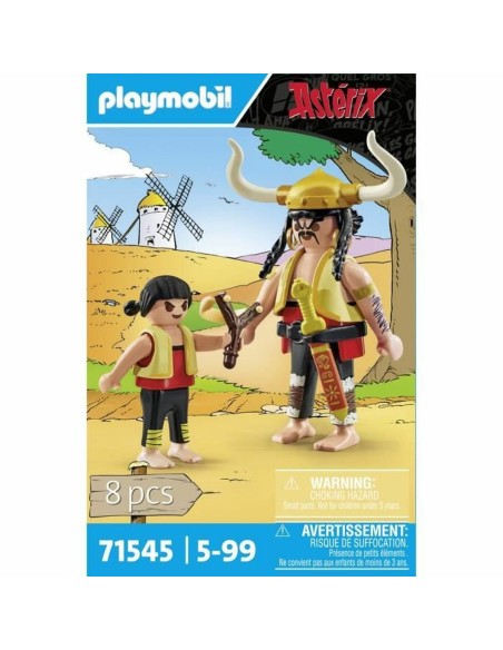 Playset Playmobil Asterix 71545 8 Pieces