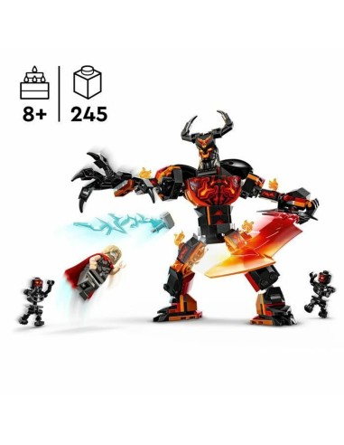 Construction set Lego 76289 Thor vs. Surtur 245 Pieces