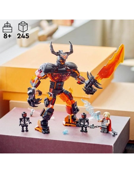 Construction set Lego 76289 Thor vs. Surtur 245 Pieces
