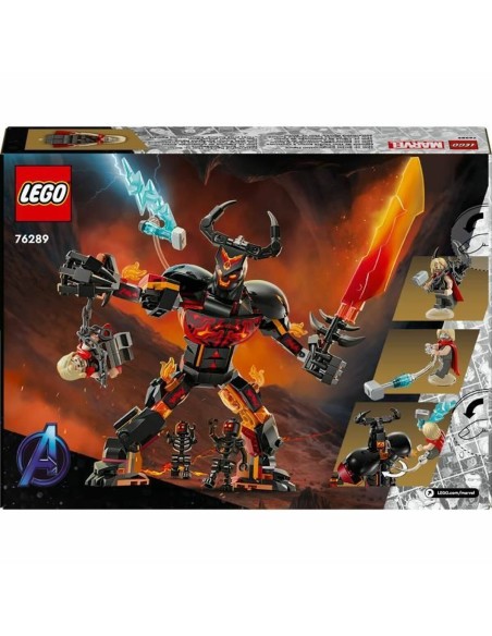 Construction set Lego 76289 Thor vs. Surtur 245 Pieces