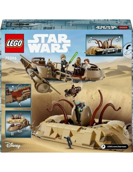 Construction set Lego 75396 Desert Skiff & Sarlacc Pit Multicolour 558 Pieces