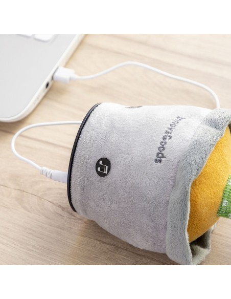 Rechargeable Dancing and Talking Cactus with Music and Multicoloured LED Cacxi InnovaGoods