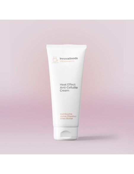 Heat Effect Anti-cellulite Cream Kombucha Vibewarm InnovaGoods 200 ml