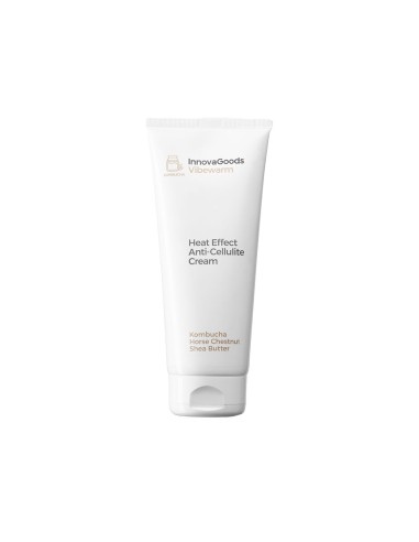 Heat Effect Anti-cellulite Cream Kombucha Vibewarm InnovaGoods 200 ml