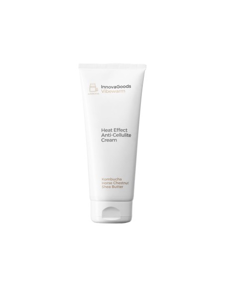 Heat Effect Anti-cellulite Cream Kombucha Vibewarm InnovaGoods 200 ml