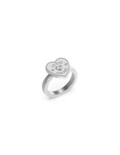 Ladies' Ring Guess JUBR05059JWRH56 16 Silver