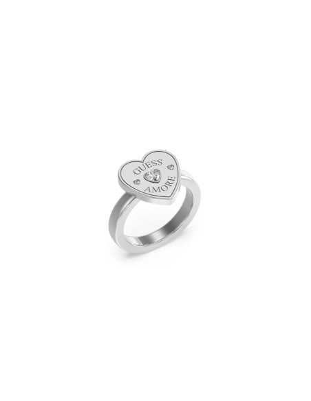 Ladies' Ring Guess JUBR05059JWRH56 16 Silver