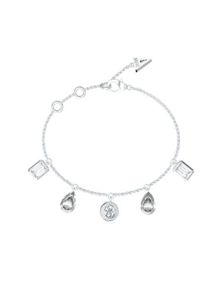 Ladies' Bracelet Guess JUBB05239JWRHS Silver