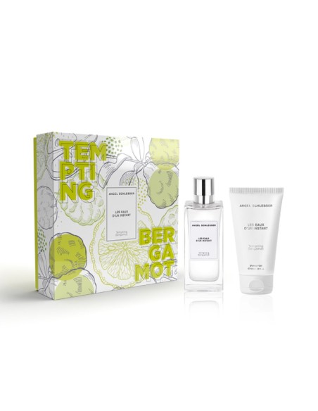Unisex' Perfume Set Angel Schlesser Les Eaux D'un Instant Tempting Bergamot 2 Pieces