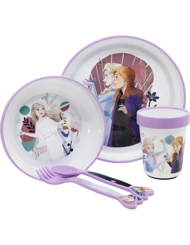 Children’s Dinner Set Frozen CZ11305 (5 Pieces)