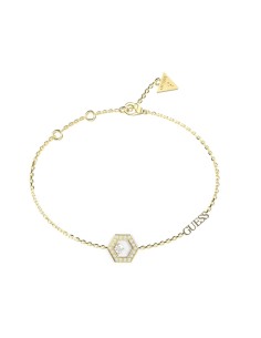 Ladies' Bracelet Guess JUBB04650JWYGS Golden