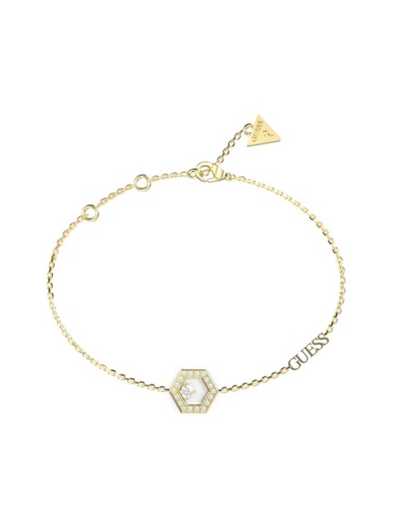 Ladies' Bracelet Guess JUBB04650JWYGS Golden