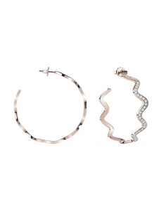 Ladies' Earrings Guess UBE85050 Rose gold