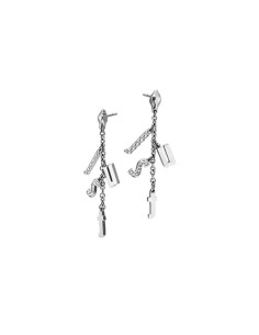 Ladies' Earrings Just Cavalli JCER00300100 Silver