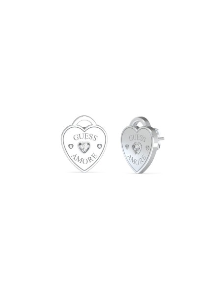 Ladies' Earrings Guess JUBE05058JWRHT-U Silver