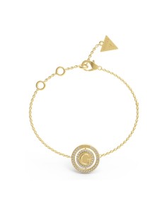 Ladies' Bracelet Guess JUBB02257JWYGS	 Golden