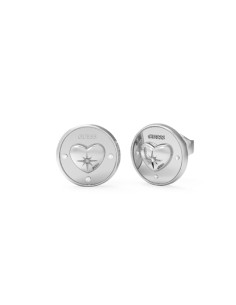 Ladies' Earrings Guess JUBE01446JWRHT-U Metal