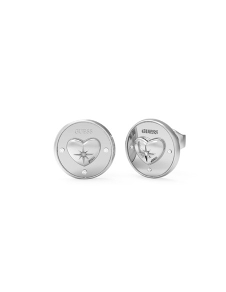 Ladies' Earrings Guess JUBE01446JWRHT-U Metal