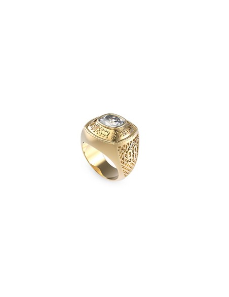 Men's Ring Guess JUMR01375JWYG64 24