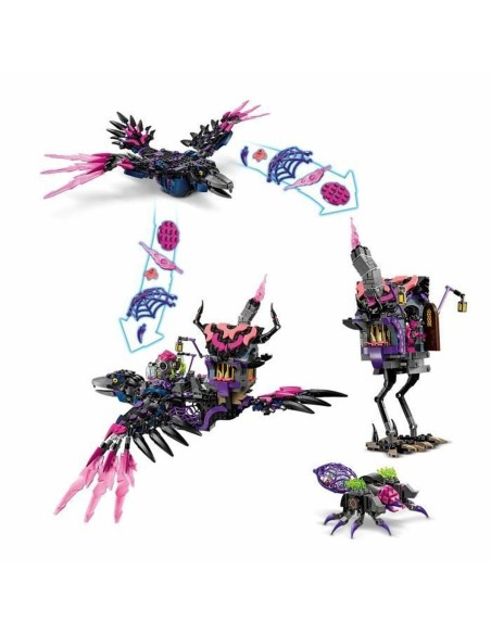 Construction set Lego Nightmare Witch's Midnight Raven Multicolour