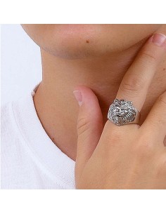 Men's Ring Guess JUMR01307JWST66 26 2