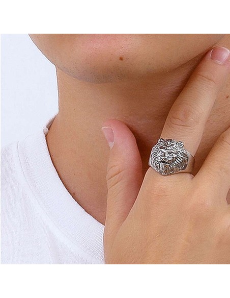Men's Ring Guess JUMR01307JWST66 26