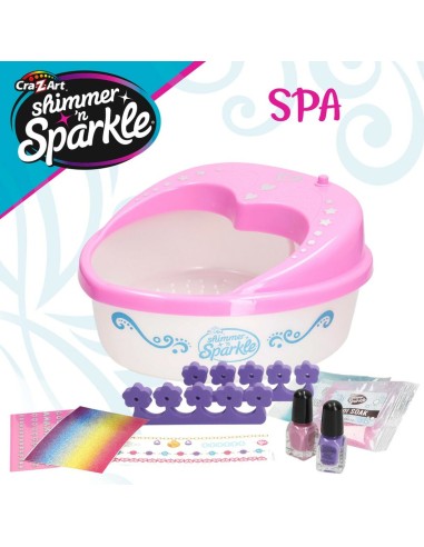 Nail Design Kit Cra-Z-Art Pedicure spa (3 Units)