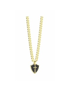 Men's Necklace Guess JUMN04019JWYGBKT-U Cross