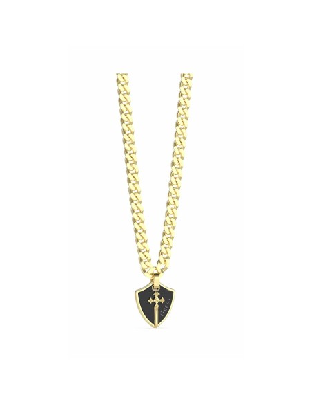 Men's Necklace Guess JUMN04019JWYGBKT-U Cross