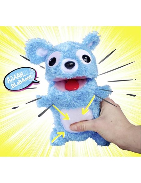 Soft toy with sounds Simba Screamerz Bear 30 cm Blue Multicolour