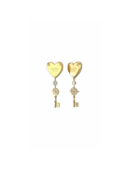 Ladies' Earrings Guess JUBE04217JWYGT-U Stainless steel