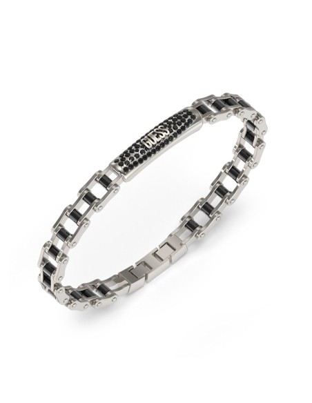 Ladies' Bracelet Guess JUMB04414JWSTGMT-U Silver