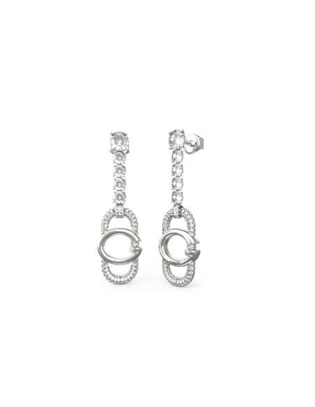 Ladies' Earrings Guess JUBE04507JWRHT-U Silver
