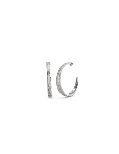 Ladies' Earrings Guess JUBE04585JWRHT-U Silver