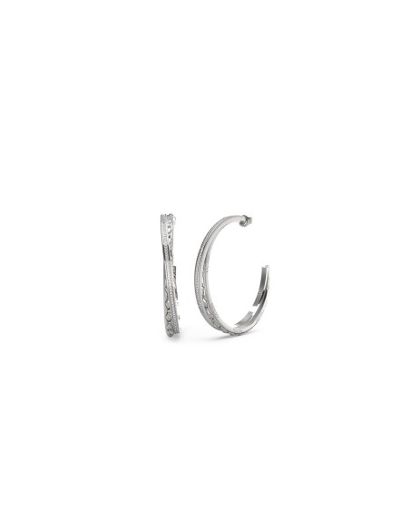 Ladies' Earrings Guess JUBE04585JWRHT-U Silver