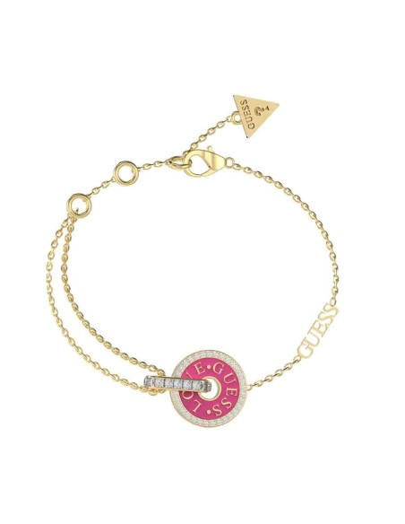 Ladies' Bracelet Guess JUBB04078JWYGFCS Golden
