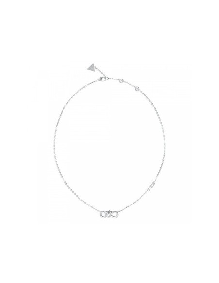 Ladies' Necklace Guess JUBN04010JWRHT-U Silver