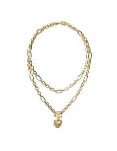Ladies' Pendant Guess JUBN04598JWYGT-U Golden