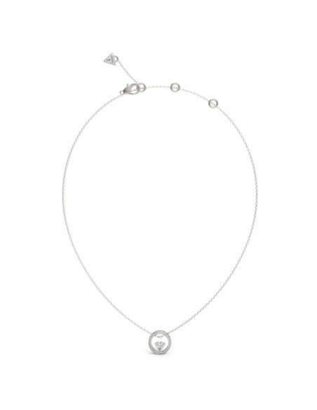Ladies' Pendant Guess JUBN04665JWRHT-U Silver